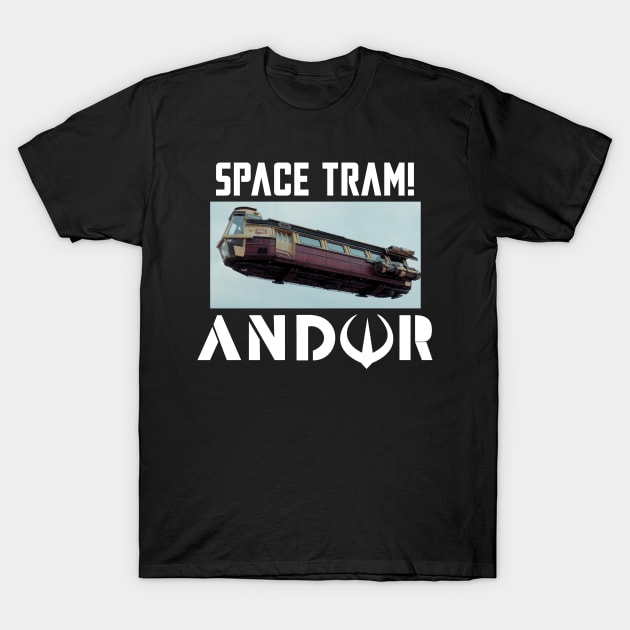 Ferrix Space Tram T-Shirt by HoustonProductions1